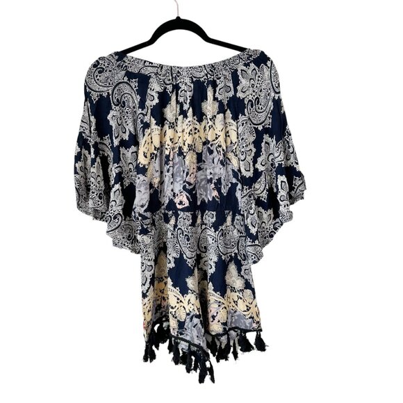 NWT‎ RAGA  Floral Off The Shoulder Romper XS S Anthropologie - Picture 8 of 9